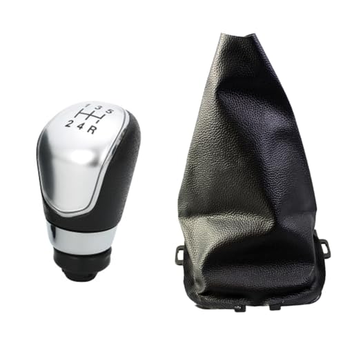YJTYC Schaltknauf Abdeckung für FORD Fiesta 2008-2012, Manuelles Getriebe Schalthebel Abdeckung Auto Schaltknaufabdeckung Schaltgriffabdeckung,Silver-5-speed YJTYC Schaltknauf Abdeckung für FORD Fiesta 2008-2012, Manuelles Getriebe Schalthebel Abdeckung Auto Schaltknaufabdeckung Schaltgriffabdeckung,Silver-5-speed von YJTYC