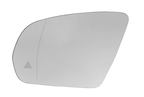 YJTYC Spiegelglas Ersatz für Mercedes Benz C W205 S W222 E W213 W253 GLC 2014-2022, Trägerplatte Türspiegelglas Außenspiegel Außenspiegel Glas Asphärisch Verstellbar Geeignet,Left von YJTYC