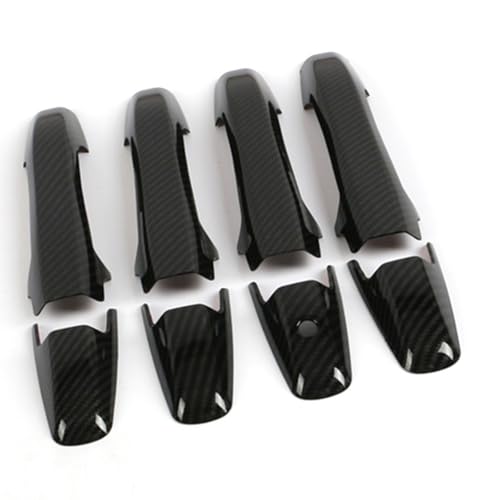 YJTYC Türgriffabdeckung Auto Außen für Civic 2006-2011 - Hochwertige ABS Kunststoff Abdeckungen mit Kratzschutz für Autotüren,Carbon Fiber von YJTYC