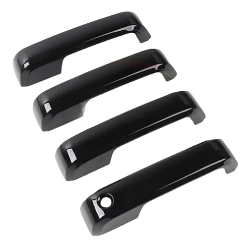 YJTYC Türgriffabdeckung Auto Außen für Ford F150 2015-2019 - Hochwertige ABS Kunststoff Abdeckungen mit Kratzschutz für Autotüren,Ordinary Handle-Bright Black von YJTYC
