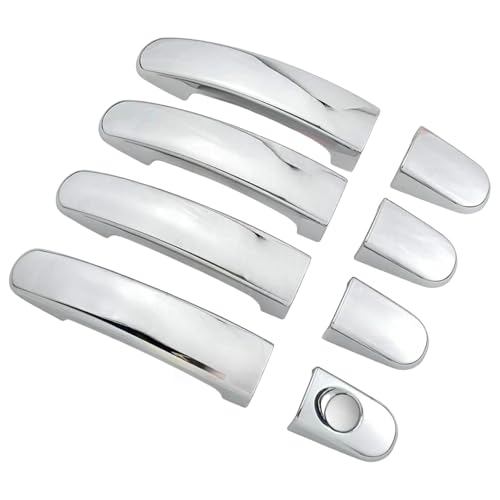 YJTYC Türgriffabdeckung Auto Außen für Ford Focus 2012-2018 - Hochwertige ABS Kunststoff Abdeckungen mit Kratzschutz für Autotüren,Ordinary Handle-Electroplating von YJTYC
