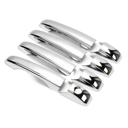YJTYC Türgriffabdeckung Auto Außen für Jeep Grand Cherokee 2011-2020 - Hochwertige ABS Kunststoff Abdeckungen mit Kratzschutz für Autotüren,Ordinary Handle-Electroplating von YJTYC