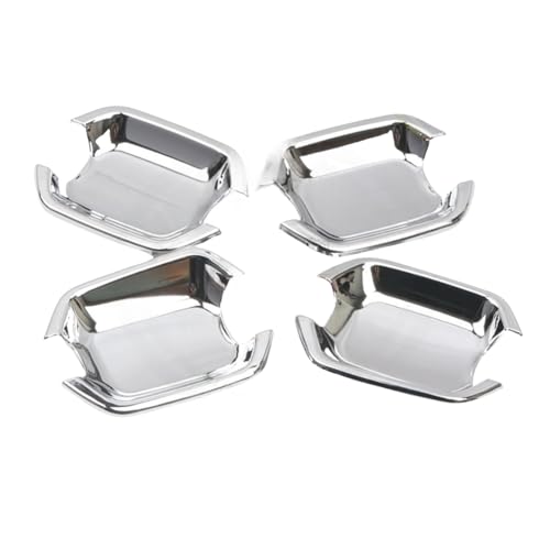 YJTYC Türgriffabdeckung Auto Außen für Mitsubishi Pajero 2019 - Hochwertige ABS Kunststoff Abdeckungen mit Kratzschutz für Autotüren, small Door Handles-Electroplating von YJTYC