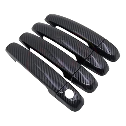 YJTYC Türgriffabdeckung Auto Außen für Suzuki Swift 2008-2016 - Hochwertige ABS Kunststoff Abdeckungen mit Kratzschutz für Autotüren, Standard Single-Hole-Carbon Fiber von YJTYC