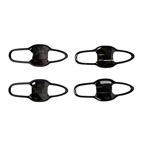 YJTYC Türgriffabdeckung Auto Außen für Toyota Camry 8th 9th Generation 2018-2024 - Hochwertige ABS Kunststoff Abdeckungen mit Kratzschutz für Autotüren, Large Door Handles-Bright Black von YJTYC