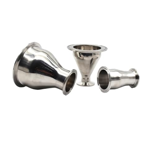 YJUHADWPBZ 1pc OD 19-38 SS304 Stainless Steel Health Tri Clamp Ferrule Reducer Weld Reducer Pipe Connector Pipe Fitting Tri Clamp(19mm to 32mm) von YJUHADWPBZ