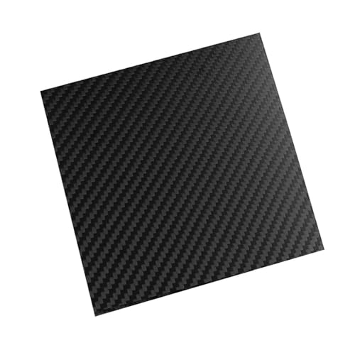 1 Stück 3K Starre Kohlefaserplatte, Köper Matt – 0,2–10 Mm Dick, 50 X 50 Mm Bis 200 X 300 Mm – Hitze-/chemikalienbeständig For Heimwerker, Rohr-/Schornsteinverstärkung(200mmx200mm,3.5mm) von YJXYJQ
