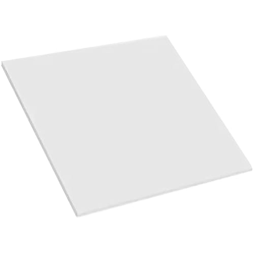 1 Stück PVC-Platte, Schwarz/weiße Schaumstoffplatte (2–10 Mm Dick) – Langlebig, Farbecht/klebstofffreundlich For Sandtisch, Innenschilder, Heimwerkerarbeiten(WHITE,7x300x400mm) von YJXYJQ