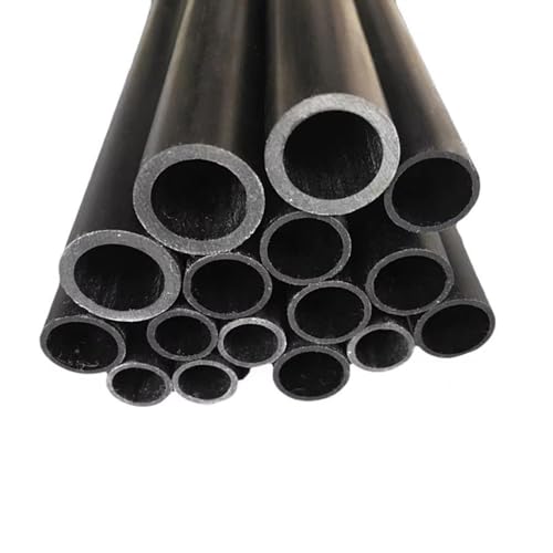 10 Stück 500 Mm Schwarze Fiberglasrohre – 27 Größen (3 Mm Bis 25 Mm Außendurchmesser) Hohlglasfaserstäbe – Hohe Festigkeit For Bastelarbeiten, Modellflugzeuge, Unterstützende Projekte(20X16X500MM) von YJXYJQ
