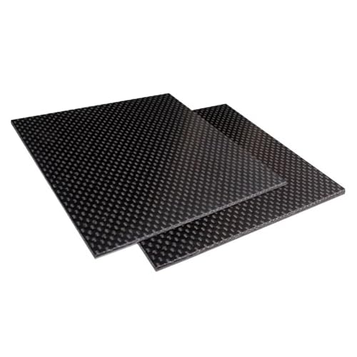 3K-Hartfaserplatte, 1 Stück, Matt, Glatt, 0,2–10 Mm Dick, 50 X 50–200 X 300 Mm, Hochtemperaturbeständig For CNC-Modellzubehör/DIY-Projekte(200mmx200mm,6mm) von YJXYJQ