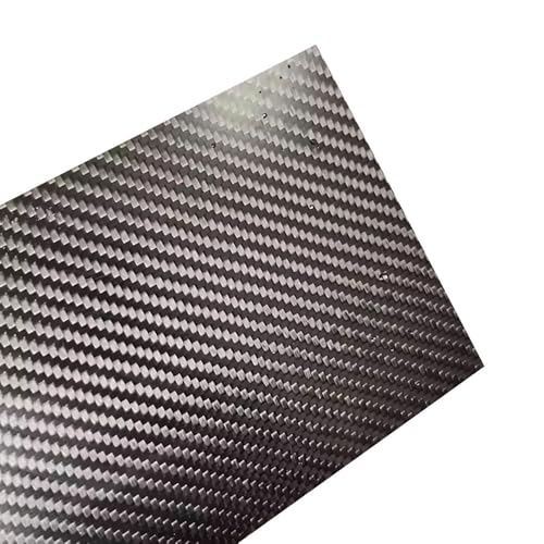 3K-Kohlefaserplatte, Twill, Matt – 1 Stück, Starre Platte, 0,2–10 Mm Dick, Mehrere Größen – Korrosions-/reibungsbeständig For Autos, Golfschläger, Heimwerkermaterialien(100mmx200mm,3mm) von YJXYJQ