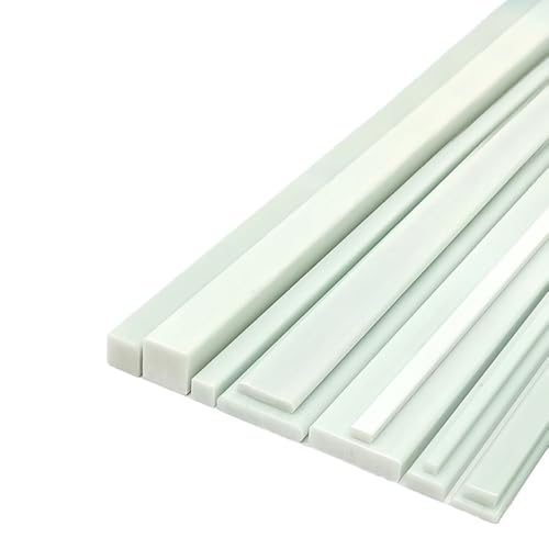 Glasfaserverstärkte Kunststoffstange, 2er-Pack, 500 Mm Feste Länge, Mehrere Breiten-/Dickenoptionen – Ideal For Heimwerker- Und Baureparaturen(30x3x500mm) von YJXYJQ