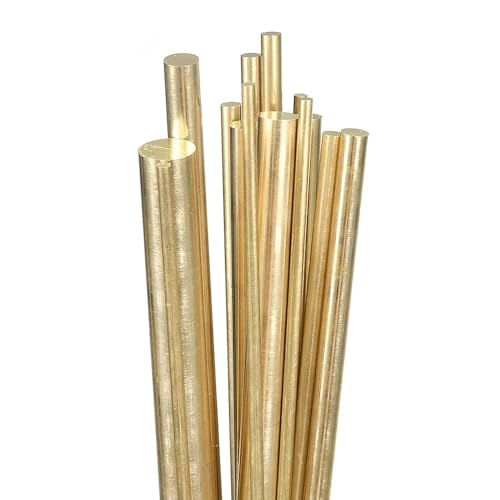 H59 Messing-Rundstangen-Set, 1–90 Mm Durchmesser X 500 Mm Länge, 1 Stück | For Bearbeitung, CNC, Drehbank, Heimwerkerprojekte(Diameter 22mm) von YJXYJQ
