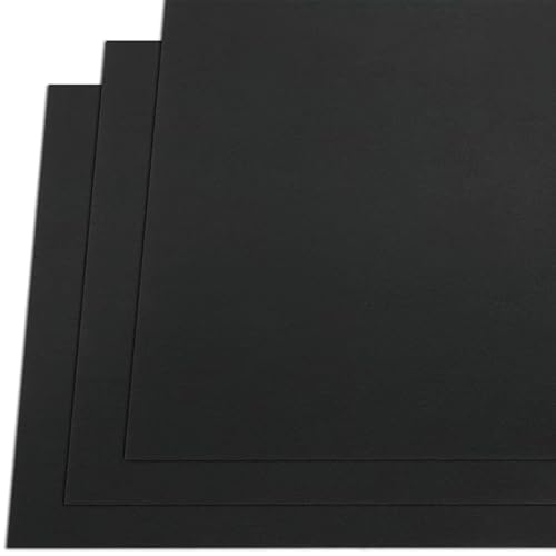 KYDEX-Thermoformplatte, 1,5/2/3 Mm Dicke, 300 X 100/150/200/300 Mm, Schwarz For Die Herstellung Von Messerscheiden Und Selbstgemachten Scheiden (1 Stück)(300X300X2MM) von YJXYJQ