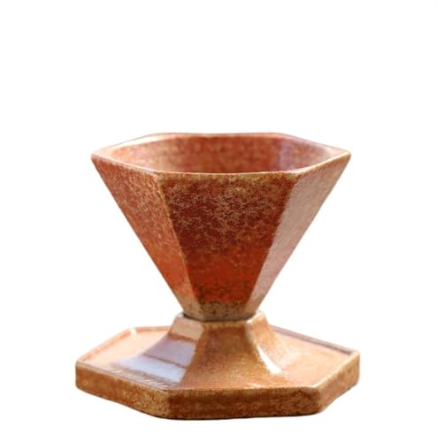 YJYJY Grobe Keramik Kaffee Picknick Tasse, Keramik Becher, Kegel Tee von YJYJY