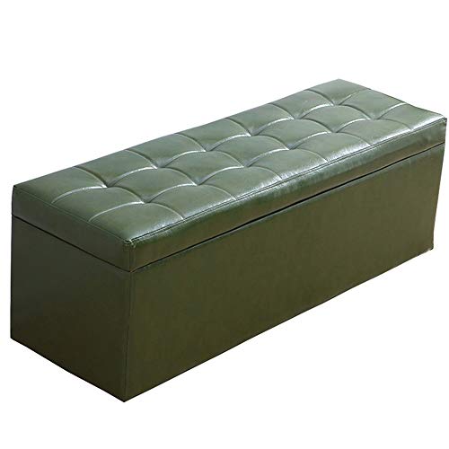 YJYJY Ottomane Bank, Kunstleder-Sitzsofa mit hochelastischem Schwamm – Haushaltsschließfach-Fußhocker mit Klappdeckel YJYJY Ottomane Bank, Kunstleder-Sitzsofa mit hochelastischem Schwamm – Haushaltsschließfach-Fußhocker mit Klappdeckel von YJYJY