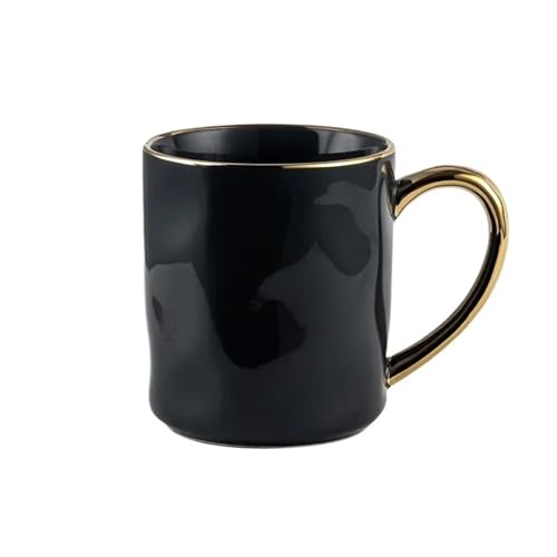 YJYJY Tasse 400ml Becher Keramik Kaffee Nachmittagstee Frühstück Haferflocken Milch Paar Wasser YJYJY Tasse 400ml Becher Keramik Kaffee Nachmittagstee Frühstück Haferflocken Milch Paar Wasser von YJYJY