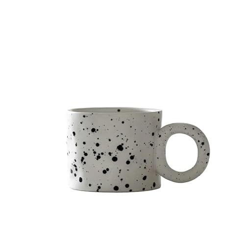 YJYJY Tasse 450ml Keramik Kaffee Frühstück Hafer Handgemachte Ring Griff Keramik Milch Tee Becher YJYJY Tasse 450ml Keramik Kaffee Frühstück Hafer Handgemachte Ring Griff Keramik Milch Tee Becher von YJYJY