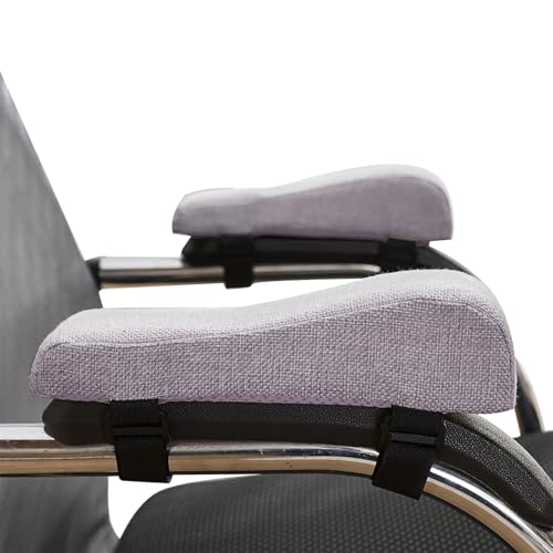 2 Stück Stuhl Armlehne Kissen Rutschfest Armlehnen Pads Weiche Bürostuhl Ellbogenstützkissen Gaming Stuhl Ellbogen Unterstützung Kissen für Zuhause, Büro, Arbeitszimmer 2 Stück Stuhl Armlehne Kissen Rutschfest Armlehnen Pads Weiche Bürostuhl Ellbogenstützkissen Gaming Stuhl Ellbogen Unterstützung Kissen für Zuhause, Büro, Arbeitszimmer von YJZQ