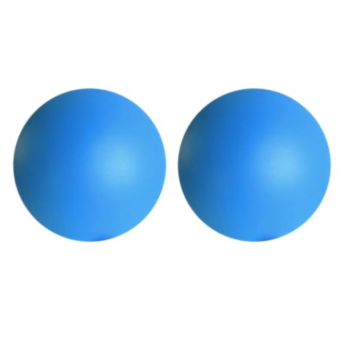 Unisex Griffbälle 2 Stücke Weicher Handtrainingsball Tragbar Handtrainer Fingertrainer Hochflexibler Massageball Komfortable Training Ball Eiförmige Griffbälle für Lindert Stress, Finger Training von YJZQ