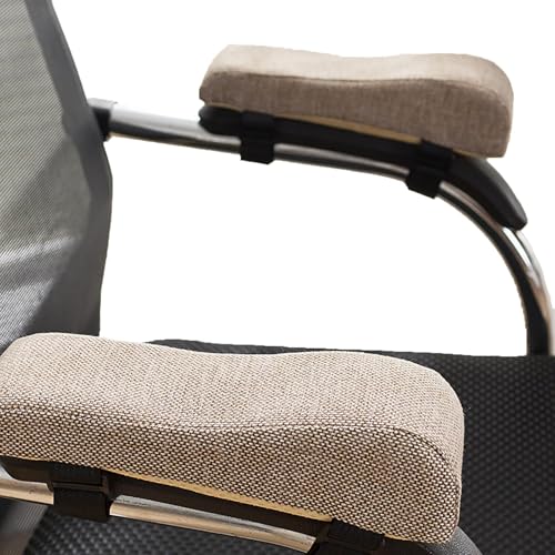YJZQ 2 Stück Stuhl Armlehne Kissen rutschfest Armlehnen Pads Weiche Bürostuhl Ellbogenstützkissen Gaming Stuhl Ellbogen Unterstützung Kissen für Zuhause, Büro, Arbeitszimmer YJZQ 2 Stück Stuhl Armlehne Kissen rutschfest Armlehnen Pads Weiche Bürostuhl Ellbogenstützkissen Gaming Stuhl Ellbogen Unterstützung Kissen für Zuhause, Büro, Arbeitszimmer von YJZQ