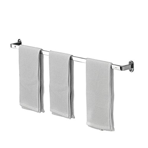 YJzhAHanG Handtuchhalter in Mehreren Größen, 40–150 cm Handtuchhalter, Edelstahl SUS 304, Handtuchhalter for Badezimmer oder Dusche, Silber (Größe: 105 cm) (Size : 145cm), YJzhAHanG von YJzhAHanG