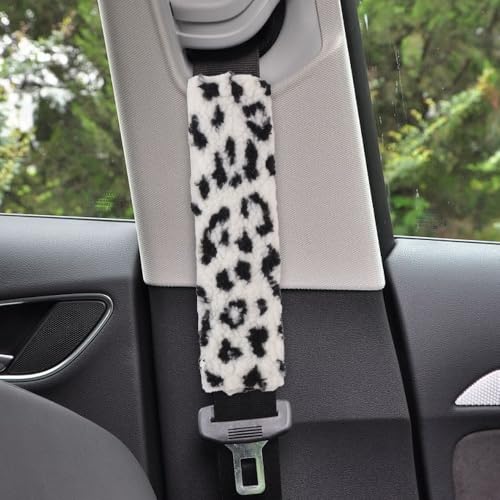 YKAFADE 2 Stück Auto Sicherheitsgurt Schulterpolster, Leopard Universal Sicherheitsgurtpolster Gurtschoner Gürtelkissen Polsterung für Sitzgurt Schultergurt Pad für Erwachsene Kinder -Weiße YKAFADE 2 Stück Auto Sicherheitsgurt Schulterpolster, Leopard Universal Sicherheitsgurtpolster Gurtschoner Gürtelkissen Polsterung für Sitzgurt Schultergurt Pad für Erwachsene Kinder -Weiße von YKAFADE