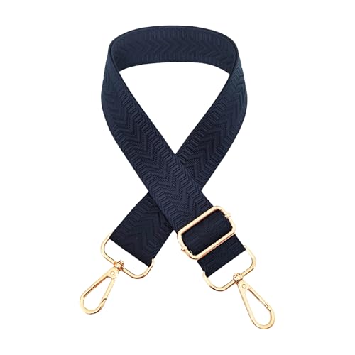 YKAFADE Taschengurt für Damen & Herren, 3.8 cm Breiter 72-130 cm einfarbig Verstellbarer Schultergurt mit Metallhaken Ersatz-Taschengurt Tragegurt für Schultertaschen Handtasche Tasche,Dunkelblau YKAFADE Taschengurt für Damen & Herren, 3.8 cm Breiter 72-130 cm einfarbig Verstellbarer Schultergurt mit Metallhaken Ersatz-Taschengurt Tragegurt für Schultertaschen Handtasche Tasche,Dunkelblau von YKAFADE