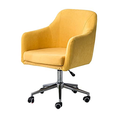 Drehschreiber Stuhl mit mittlerer Rückenbahnen Computertischstühle mit Rädern und Armen verstellbare Höhenschwenk-Task-Stuhl für Studien Schlafzimmer, Heimtuch Wohnzimmerstuhl für Home Office Chai Drehschreiber Stuhl mit mittlerer Rückenbahnen Computertischstühle mit Rädern und Armen verstellbare Höhenschwenk-Task-Stuhl für Studien Schlafzimmer, Heimtuch Wohnzimmerstuhl für Home Office Chai von YKCITSQTR