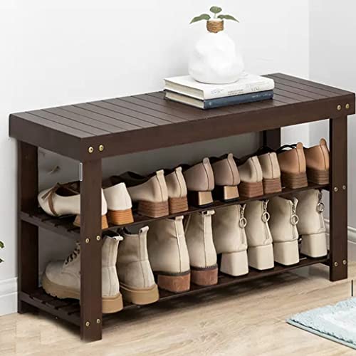 YKCITSQTR 3 -tierende Bambusschuh -Rack -Bank für Eingangseingang, Freiständige Schuhschrank -Organizer mit Aufbewahrung - Kleiner Schuhregal für Inneneingang YKCITSQTR 3 -tierende Bambusschuh -Rack -Bank für Eingangseingang, Freiständige Schuhschrank -Organizer mit Aufbewahrung - Kleiner Schuhregal für Inneneingang von YKCITSQTR