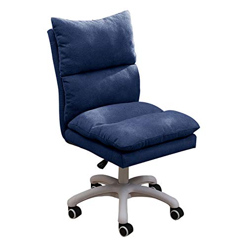 YKCITSQTR Drehschreiber Stuhl Cotton Leinen Ergonomischer Spielstuhl, Home Office Computer Executive Swivel Chair für Besprechungsraum, Wohnzimmer und Studienzimmer für Home Office Stuhl von YKCITSQTR