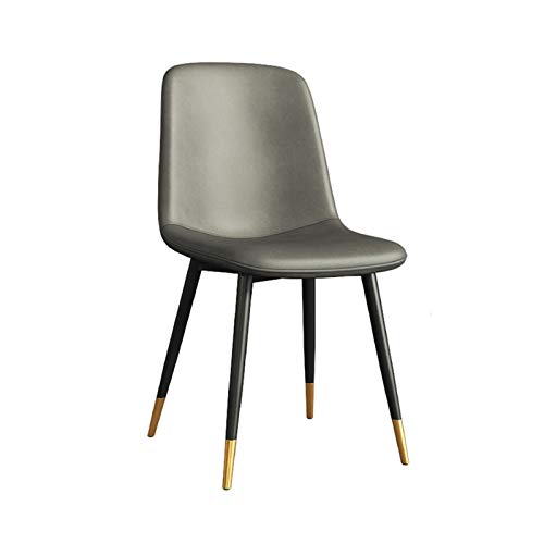 YKCITSQTR Esstuhlküche Esszimmer Möbelstühle Faux Matte Wildleder Leder -Esszimmerstühle mit Rückenlehnen weich von YKCITSQTR