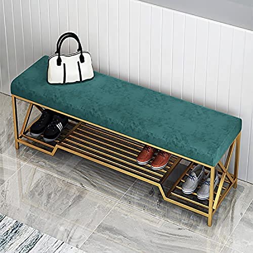 YKCITSQTR Schuhhocker Flanellschuh Rack Bank - Aufbewahrungsbank für Wohnzimmereingang & Flur Schuhschrank - Bequeme und stilvolle Sitzlösung YKCITSQTR Schuhhocker Flanellschuh Rack Bank - Aufbewahrungsbank für Wohnzimmereingang & Flur Schuhschrank - Bequeme und stilvolle Sitzlösung von YKCITSQTR