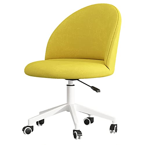 YKCITSQTR Velvet -Schreibtischstuhl, bequemer Schwenkstuhl, Verstellbarer Bürostuhl, 360 ° Dreharbeitsstuhl für Computer Schreibtisch Schlafzimmer Kommode (#3) von YKCITSQTR