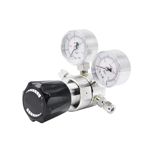Reduzierventil, Genauigkeit 0,08 Druckregler Druckminderventile Einstufige for Stickstoff Sauerstoff Argon Wasserstoff Helium Acetylen Reduzierventil, Genauigkeit 0,08 Druckregler Druckminderventile Einstufige for Stickstoff Sauerstoff Argon Wasserstoff Helium Acetylen von YKJGRTF