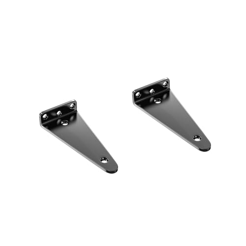 YKJGRTF Klappbare Regalhalterungen, herunterklappbare Wandmontage, dreieckige Halterung, robuste, verdickte Wandhalterung for Laminatschränke mit Fester Abschlepphalterung(250MM) von YKJGRTF