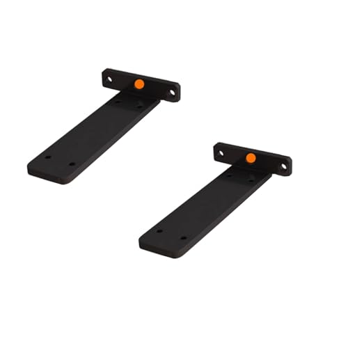 YKJGRTF Klappbare Regalhalterungen, herunterklappbare Wandmontage, dreieckiger Stützrahmen, überhängender TV-Ständer, tragendes Stativ, festes Regal(200MM) von YKJGRTF