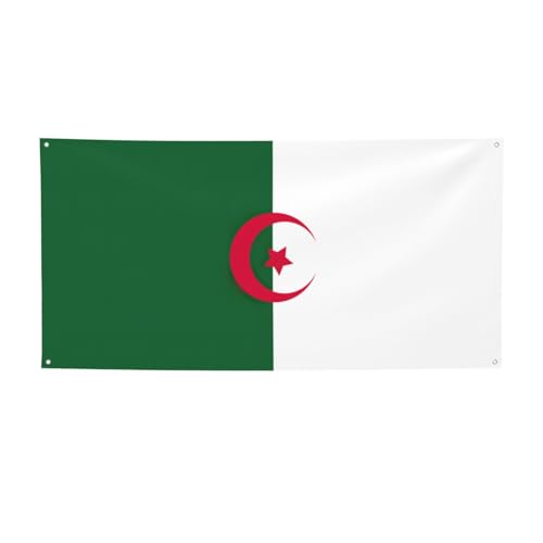 Party-Banner mit Algerien-Flagge, personalisierbar, perfekt für festliche Dekorationen Party-Banner mit Algerien-Flagge, personalisierbar, perfekt für festliche Dekorationen von YKJJFVZ