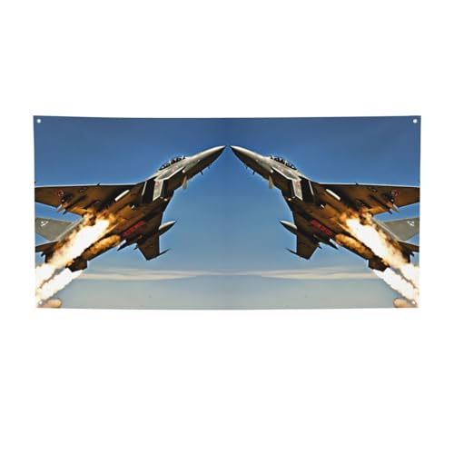 Party-Banner mit Flugzeugkampfjets, personalisierbar, perfekt für festliche Dekorationen Party-Banner mit Flugzeugkampfjets, personalisierbar, perfekt für festliche Dekorationen von YKJJFVZ