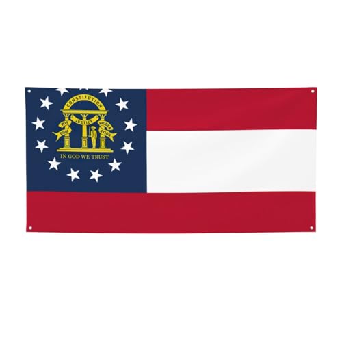 Party-Banner mit Georgien-Flagge, personalisierbar, perfekt für festliche Dekorationen Party-Banner mit Georgien-Flagge, personalisierbar, perfekt für festliche Dekorationen von YKJJFVZ