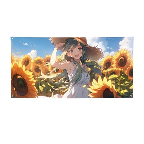 Party-Banner mit Sonnenblumen-Aufdruck "You Are My Sunshine", personalisierbar, perfekt für festliche Dekorationen Party-Banner mit Sonnenblumen-Aufdruck "You Are My Sunshine", personalisierbar, perfekt für festliche Dekorationen von YKJJFVZ