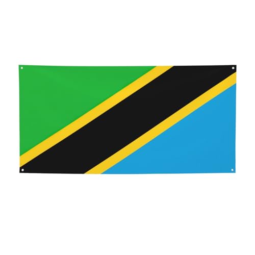 Party-Banner mit Tansania-Flagge, personalisierbar, perfekt für festliche Dekorationen Party-Banner mit Tansania-Flagge, personalisierbar, perfekt für festliche Dekorationen von YKJJFVZ