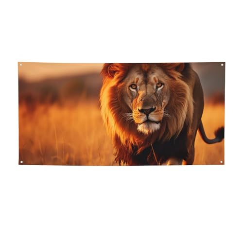 Party-Banner mit afrikanischen Tieren, personalisierbar, "Happy Birthday", perfekt für festliche Dekorationen Party-Banner mit afrikanischen Tieren, personalisierbar, "Happy Birthday", perfekt für festliche Dekorationen von YKJJFVZ