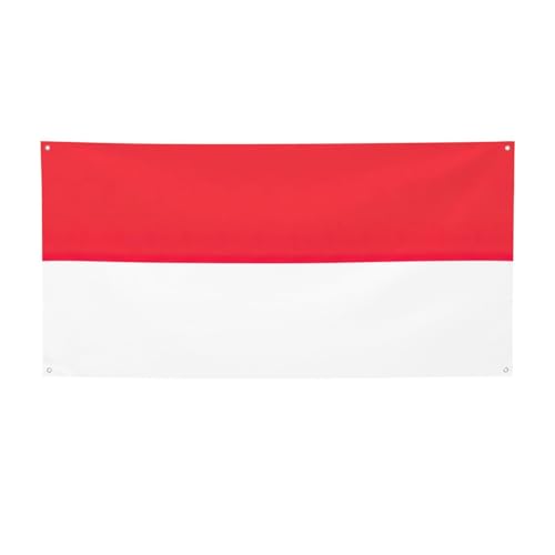 Party-Banner mit indonesischer Flagge, personalisierbar, perfekt für festliche Dekorationen Party-Banner mit indonesischer Flagge, personalisierbar, perfekt für festliche Dekorationen von YKJJFVZ