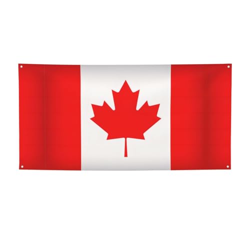 Party-Banner mit kanadischer Flagge, personalisierbar, perfekt für festliche Dekorationen Party-Banner mit kanadischer Flagge, personalisierbar, perfekt für festliche Dekorationen von YKJJFVZ
