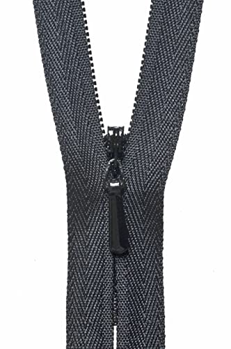 YKK 07020580 Verdeckter Reißverschluss, Nylon, Nein 580 Black, 20 cm Length von YKK