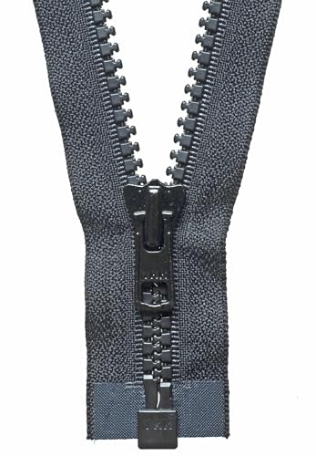 YKK 08056580 Offener Reißverschluss, Nein 580 Black, 56 cm Length von YKK