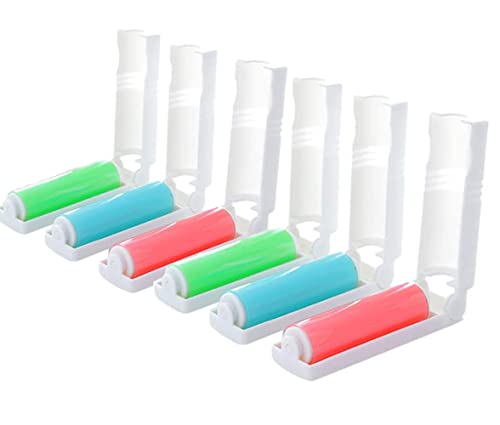 6 Stück Waschbare Fussel-Rolle，Wiederverwendbarer Tierhaar-Entferner，for Tuch Reinigung Pet Haarentferner Staubreiniger Home Tools. von YKKJ