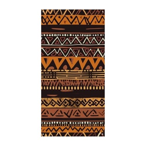Geburtstags-Banner, mehrfarbig, Wimpelkette, Flaggen, hängende Dekoration, afrikanischer Schlammstoff, Stammesfeier, Jahrestag, Taufe, Türvorhang Geburtstags-Banner, mehrfarbig, Wimpelkette, Flaggen, hängende Dekoration, afrikanischer Schlammstoff, Stammesfeier, Jahrestag, Taufe, Türvorhang von YKLBV