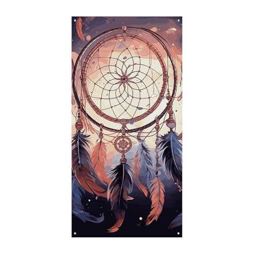 Geburtstagsbanner mehrfarbige Wimpelkette Flaggen hängende Dekoration Indianer Traumfänger Feier Jahrestag Taufe Türvorhang Geburtstagsbanner mehrfarbige Wimpelkette Flaggen hängende Dekoration Indianer Traumfänger Feier Jahrestag Taufe Türvorhang von YKLBV